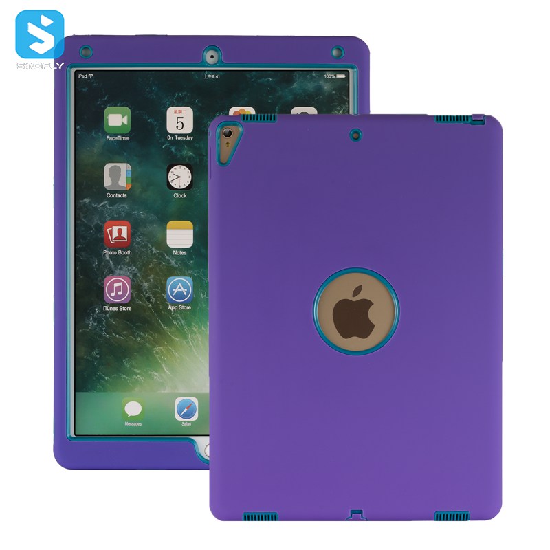 3 in 1 PC silicone case for iPad Pro 12.9 2017